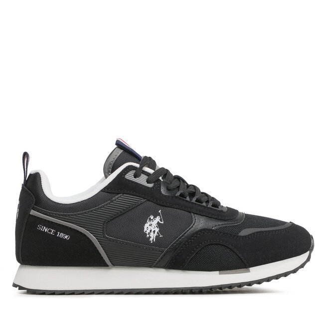 Αθλητικά U.S. Polo Assn. Ethan ETHAN001 BLK-GRY01