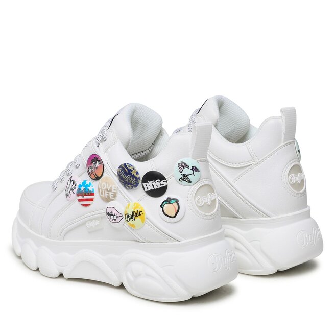 Buffalo Sneakersy Buffalo Cld Corin Button BN16308841 White