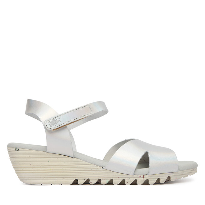 Sandały Fly London Ollafly P145446 Srebrny - kobiece