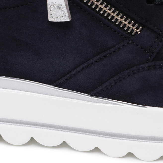 Gabor Shoes 44.165.16 Atlantik - Elegante Ballerinas Aus Rauleder