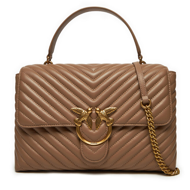 Torebka PINKO Love Lady Puff Big Cl . AI 23-24 PLTT 100042 - Beżowy