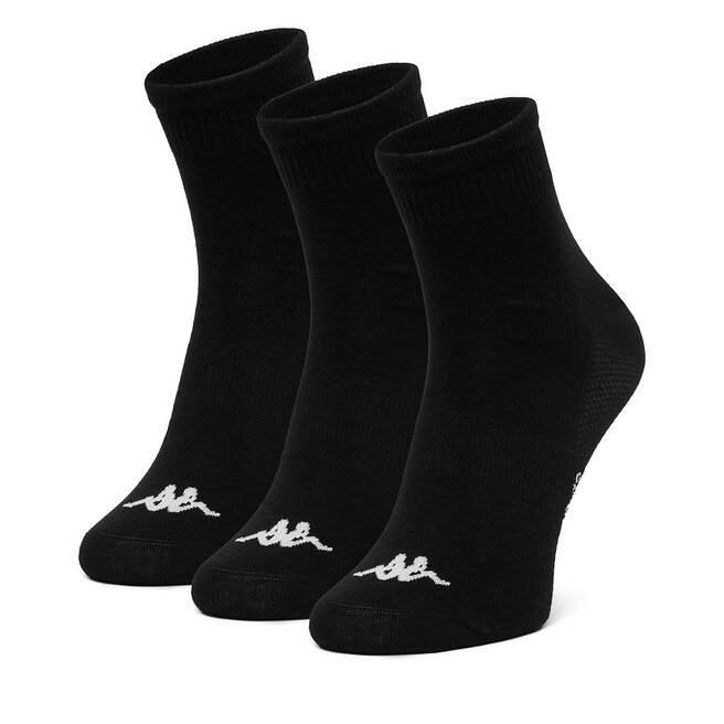 Skarpety długie Kappa CEO_KR_FRESH_SS26 (3-PACK) Czarny - męskie