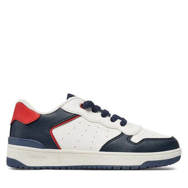 Sneakersy Geox J Washiba Boy J45LQB 05411 - D Biały