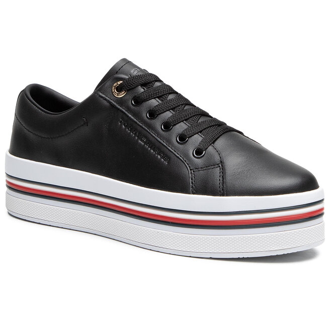 Corporate flatform shop sneaker tommy hilfiger