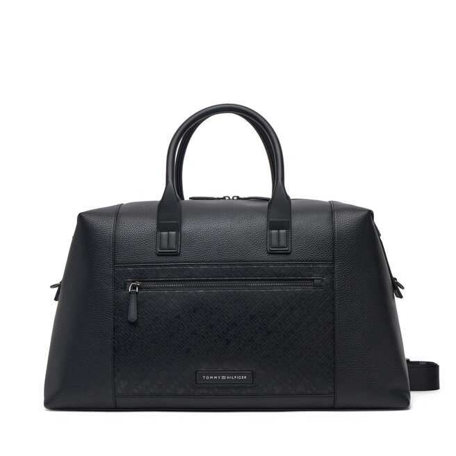 Torba Tommy Hilfiger Th Monogram Duffle - Czarny