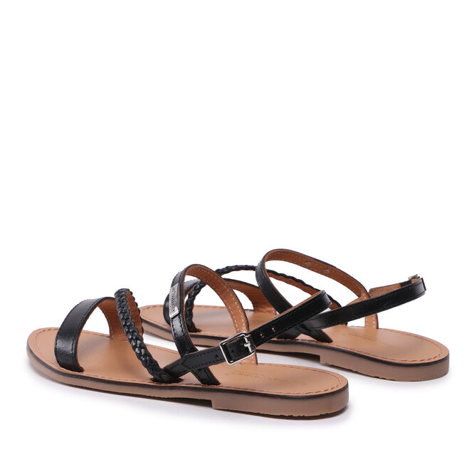 Tropezienne sandale noir sale