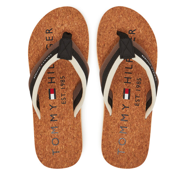 Japonki Tommy Hilfiger - Czarny