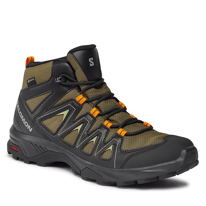 Salomon Trekkings Salomon X Braze Mid GORE-TEX L47181000 Olive Night/Black/Gray Green