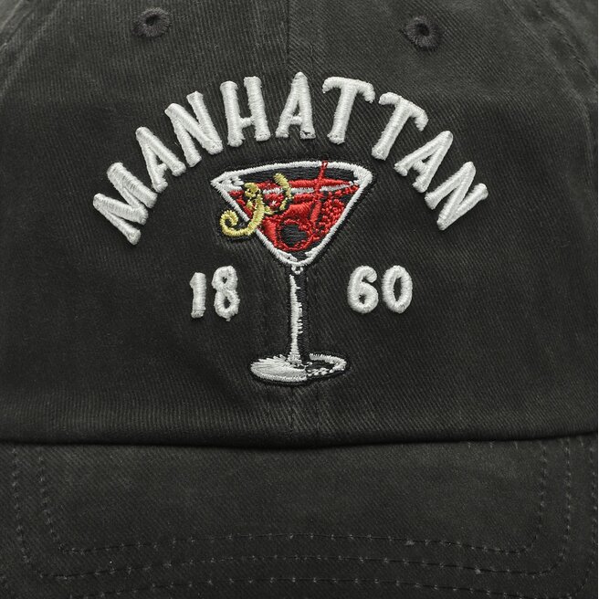 American Needle Šiltovka American Needle Archive Cocktail Manhattan SMU714A-MANHAT Black