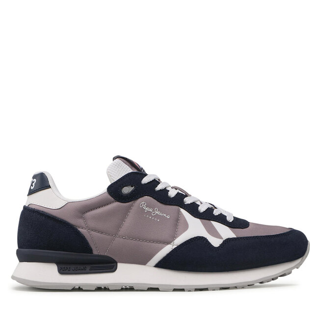 Pepe Jeans Sneakersy Pepe Jeans Britt Man Divided PMS30807 Blue/Black 996