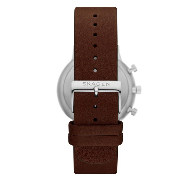 Zegarek Skagen Ancher SKW6765 Brown Silver eobuwie .pl
