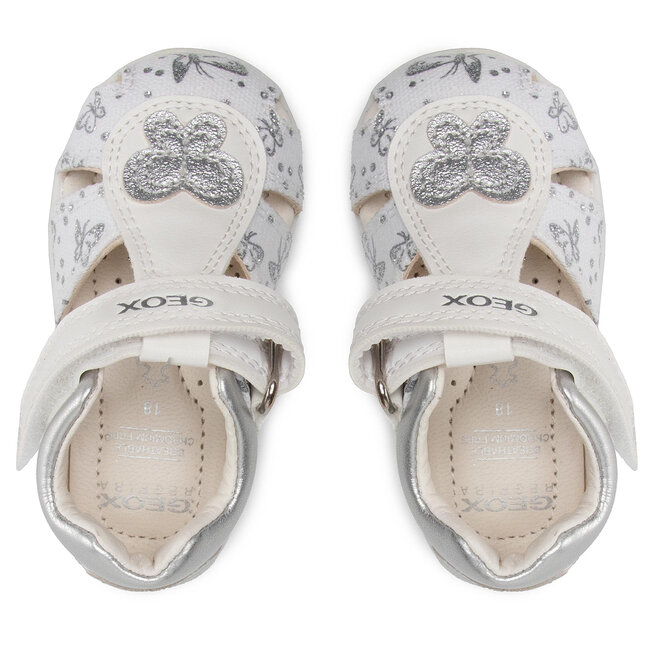 Geox Сандали Geox B Elthan G. C B251QC 0AW54 C0007 White/Silver
