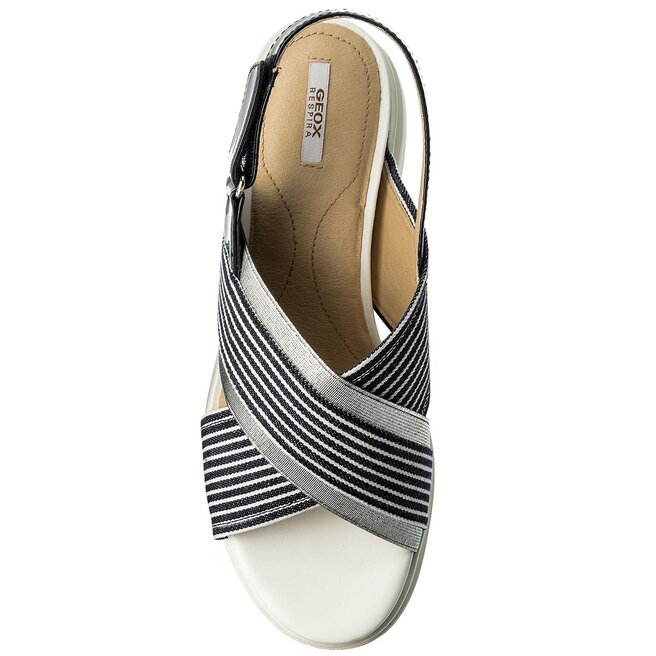 Sandales Geox D Radwa A D827UA 0AWHH C4211 White Navy chaussures