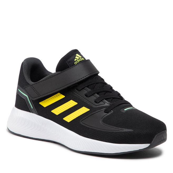 Adidas runfalcon black yellow clearance