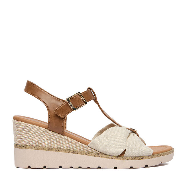Sandały Beverly Hills Polo Club CEO-WS6253-06 Beżowy - kobiece