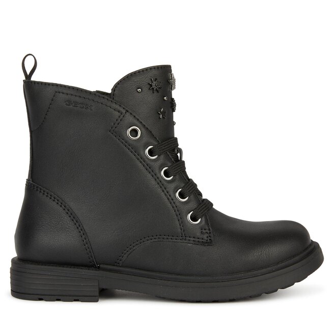 Geox Cizme Geox Jr Eclair J169QI 000BC C9B1G D Black/Gun