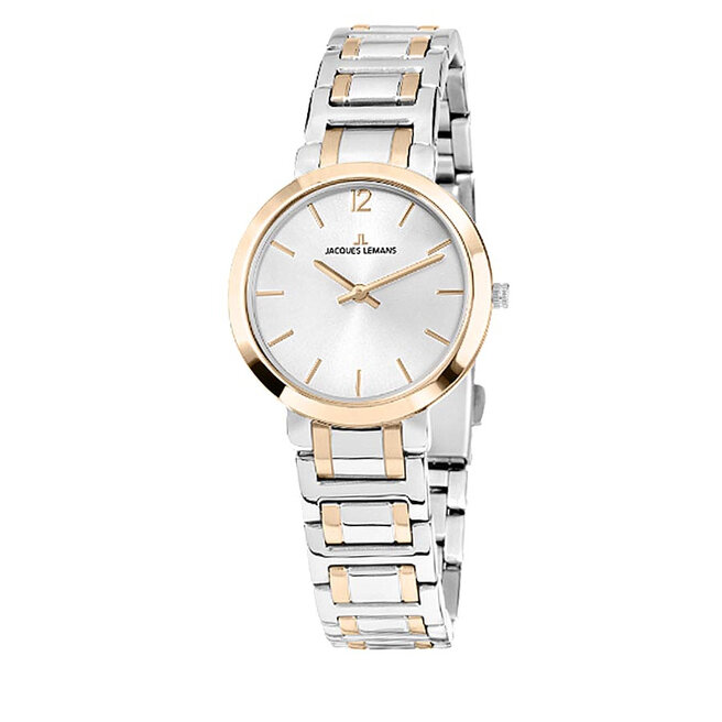 Jacques Lemans Karóra Jacques Lemans 1-1932D Silver/Gold