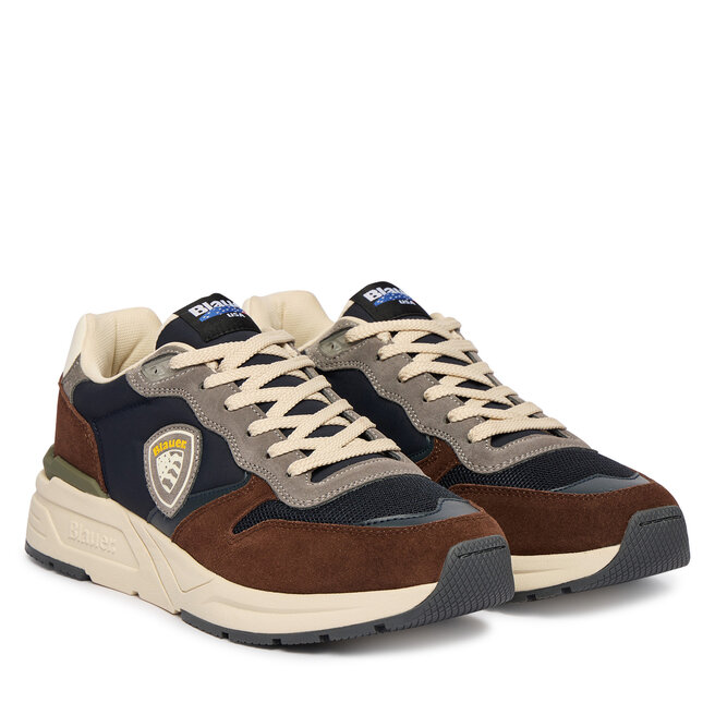 Sneakersy Blauer S6RAY02/MES Granatowy - męskie