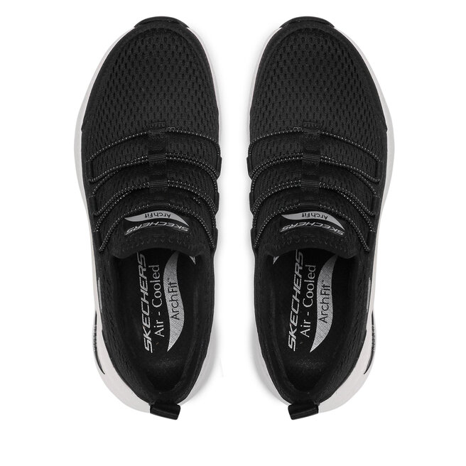 Skechers Pantofi Skechers Lucky Thoughts 149056/BKW Black/White