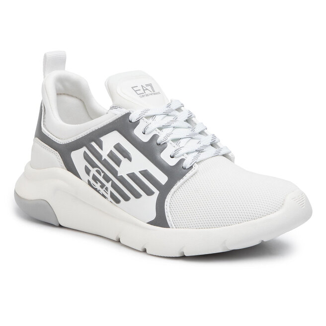 Sneakers EA7 Emporio Armani X8X057 XCC55 00175 White/Silver 00175 imagine noua gjx.ro