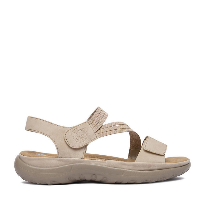 Sandały Rieker CEO-64870-62 Beżowy - kobiece