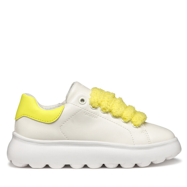 Sneakersy Geox J Puffypop J55MRA 000BC - M Biały