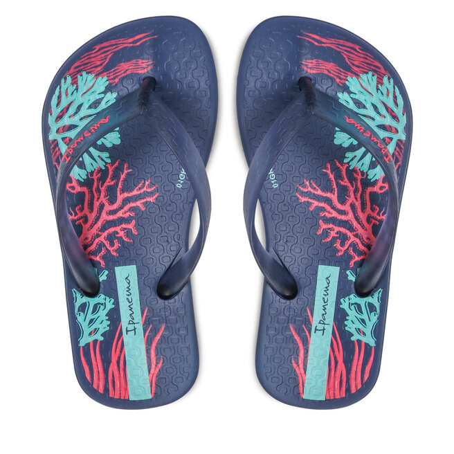 Japonki Ipanema Anat Glossy Kids - Granatowy