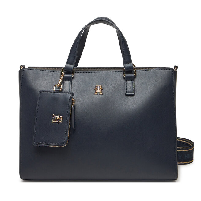 Torebka Tommy Hilfiger Joy Satchel - Granatowy