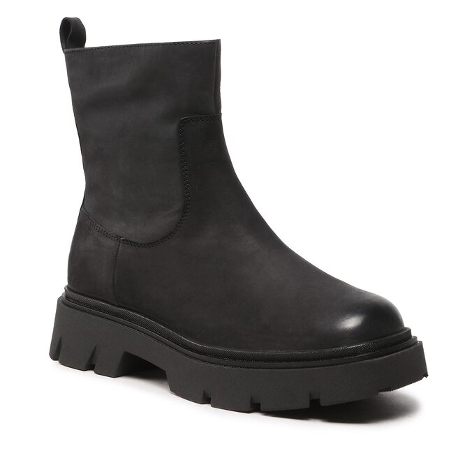 Botine Caprice 9-25472-29 Black Nubuc 008