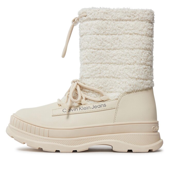 Calvin Klein Jeans Cizme de zăpadă Calvin Klein Jeans V3A5-80712-1633 S Ivory 101
