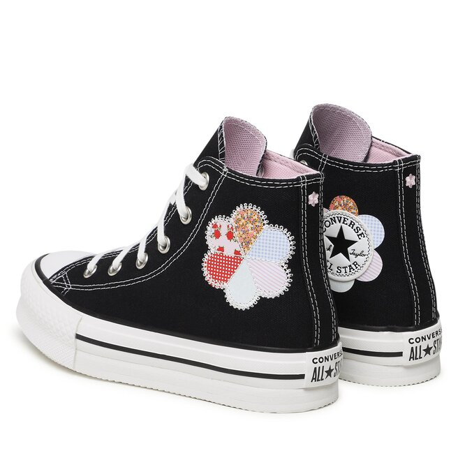 Converse Sneakers Converse Ctas Eva Lift Hi A05166C Black/Sunrise Pink
