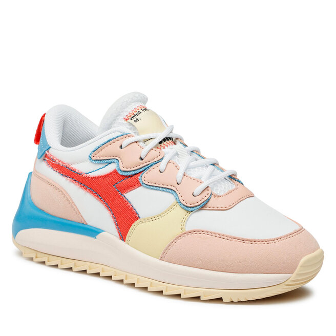Sneakers Diadora Jolly Canvas Wn 501.178305 01 C9868 White/Evening Sand/Hot Co