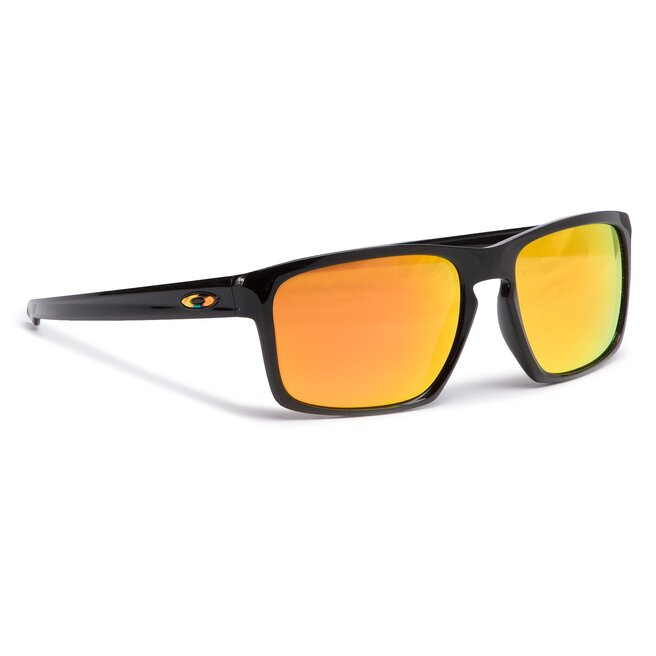 Akiniai nuo saulės Oakley Sliver OO9262-27 Polished Black/Fire Iridium •  Www.eavalyne.lt