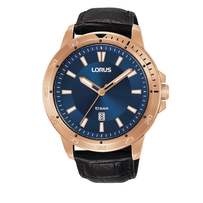 Ρολόι Lorus RH920PX9 Brown/Rose Gold