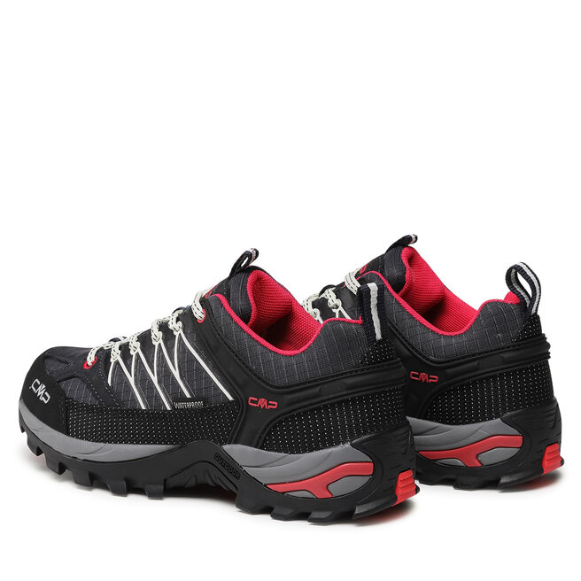CMP Bakancs CMP Rigel Low Wmn Trekking Shoe Wp 3Q54456 Antracite/Off White 76UC