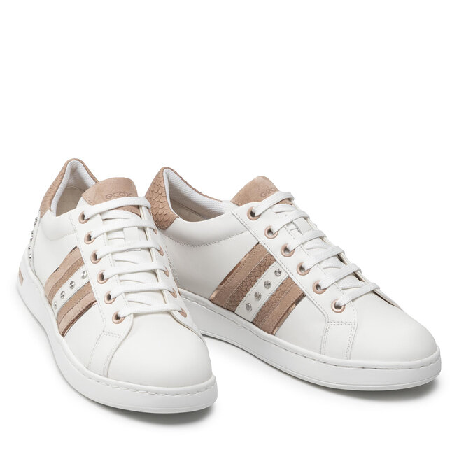 Geox Sneakers Geox D Jaysen A D151BA 08541 C1Z5QD White/Dk Skin