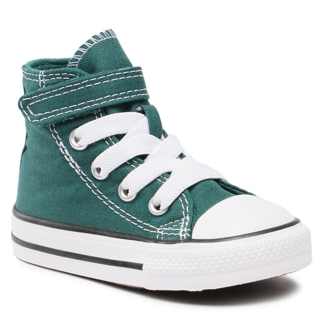 Hunter green converse shoes on sale