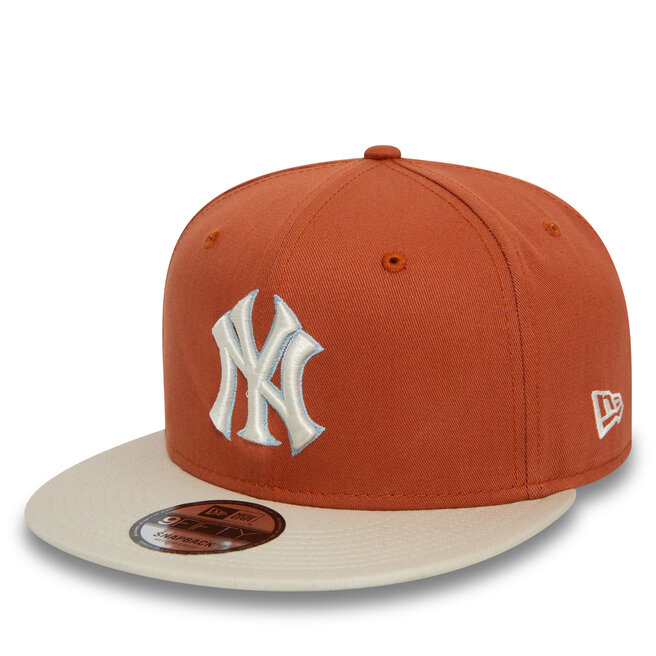 Czapka z daszkiem New Era Mlb Patch 950 Nyy - Brązowy