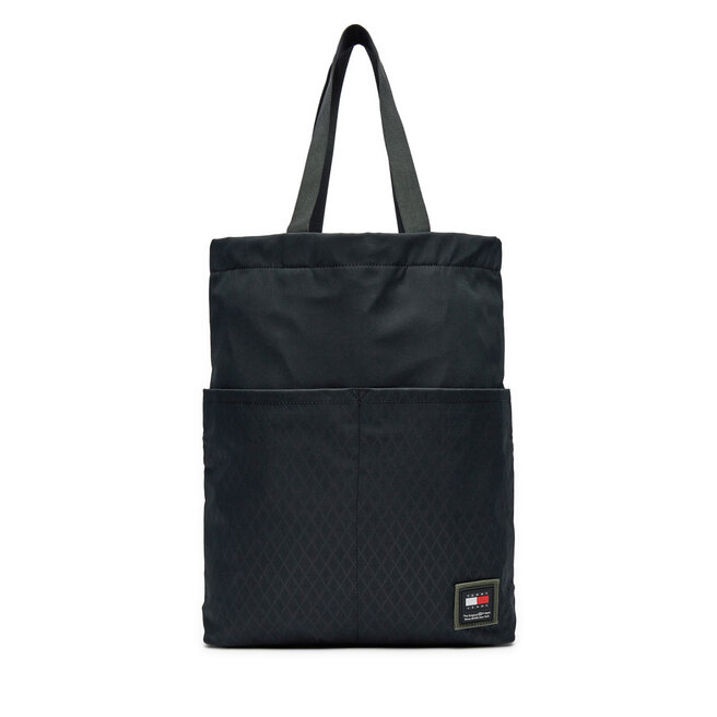 Torba Tommy Jeans Tjm Purpose Shopper - Czarny