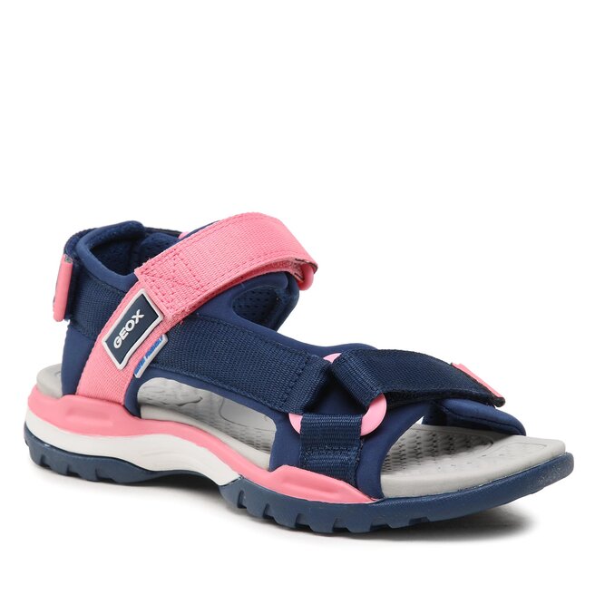 Sandalias Geox J Borealis Girl J150WA01511CF47Q D Navy/Lt Coral | zapatos.es