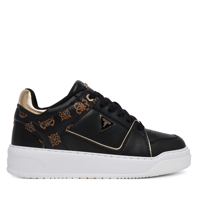 Sneakersy Guess FLTDEL - Czarny