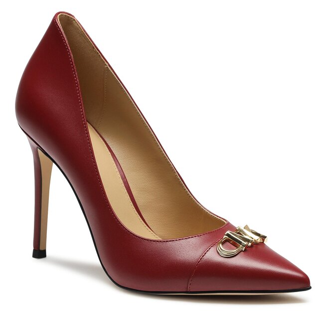Michael Kors Cambria Damen Pumps mit Wildlederabsatz rot 7 5 M