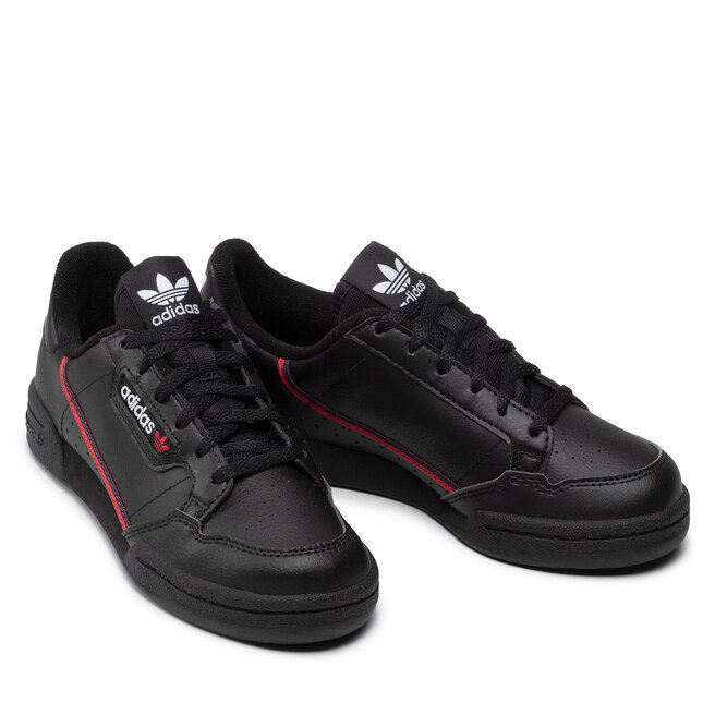 Buty adidas Continental 80 J F99786 Cblack Scarle Conavy eobuwie