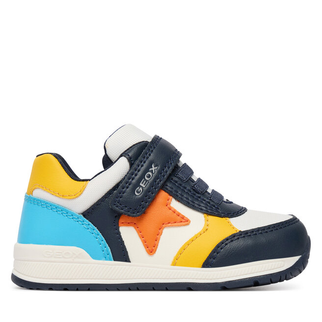 Sneakersy Geox B Rishon Boy B560RA 054FU C0664 Kolorowy - chłopięce