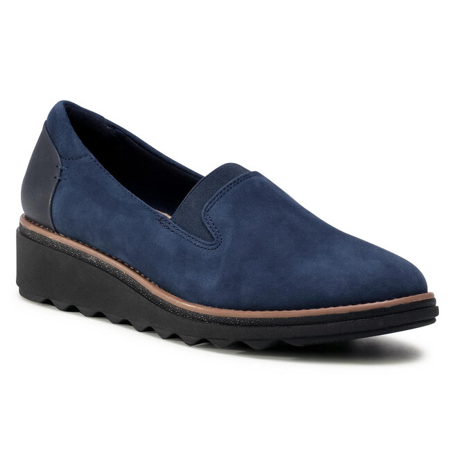 Clarks sharon sale dolly navy