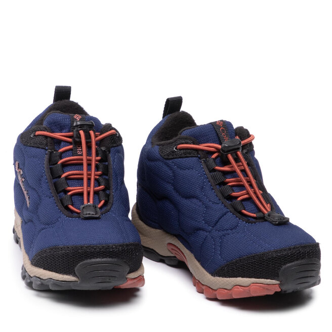 Columbia Туристически Columbia Childrens Firecamp Mid 2 Wp BC1201 Blue Shadow/Rusty