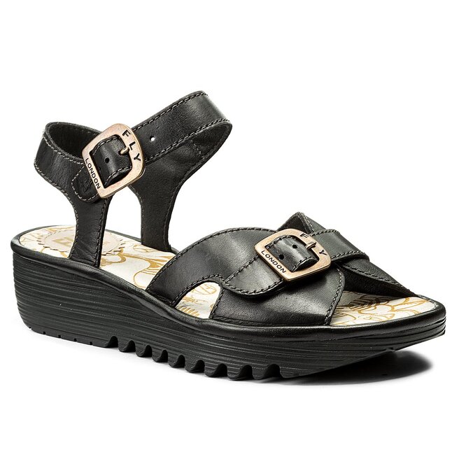 Fly London Szandál Fly London Egalfly P500847000 Black