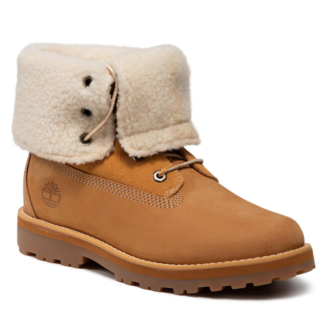 Timberland Polokozačky Timberland Courma Kid Shrl TB0A2NUH2311 Wheat Nubuck