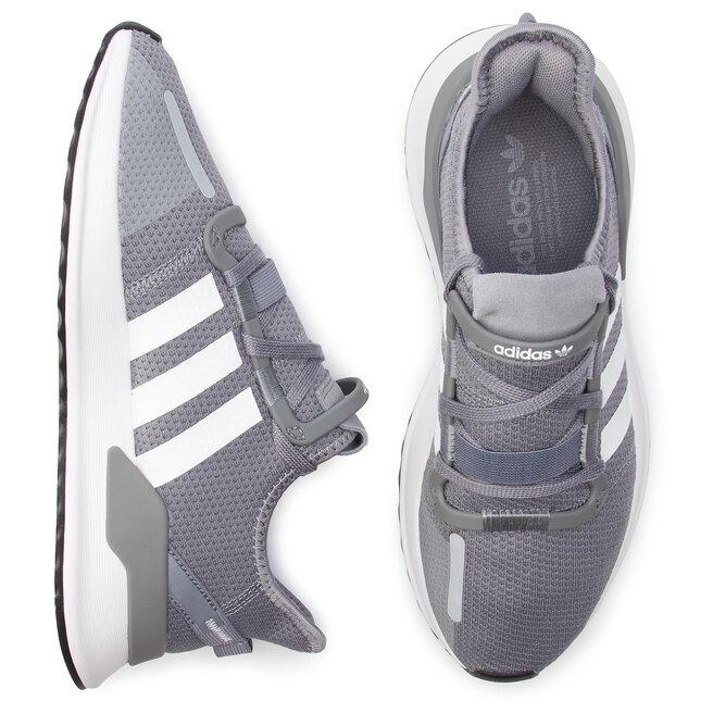 Schuhe adidas U Path Run G27995 Grey Ftwwht Cblack de.eschuhe.ch