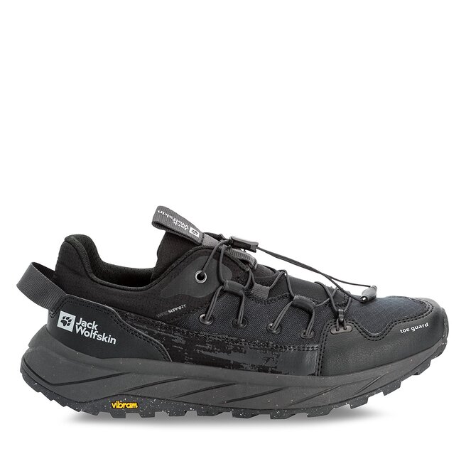 Sneakersy Jack Wolfskin Terraquest Low M - Czarny